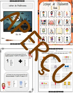 Cahier d'activités complet - intermédiaire - Halloween