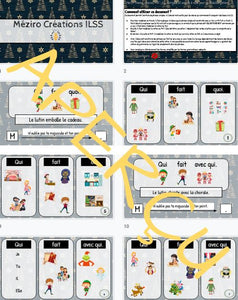 Qui / fait / quoi - débutant - Noël
