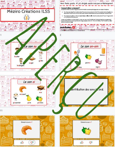 Sons à identifier - Alimentation